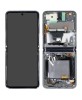 Ecran Lcd Display Samsung Galaxy Z Flip 5G, F707 Negru Cu Rama