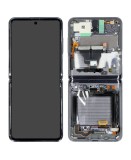 Ecran Lcd Display Samsung Galaxy Z Flip 5G, F707 Negru Cu Rama