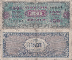 1944, 50 francs (P-122c) - Fran?a foto