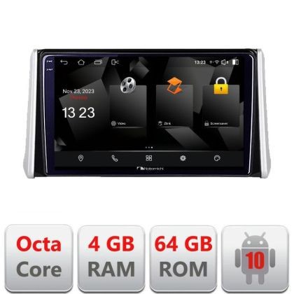 Navigatie Toyota RAV4 2018 Android Octa Core 720p 4+64 DSP 360 camera carplay android auto v1 CarStore Technology