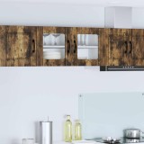 vidaXL Dulap de bucătărie Stejar fumuriu 80 x 31 x 40 cm Lemn compozit 885300