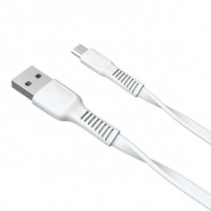 Cablu Date Si Incarcare Micro USB Samsung Huawei LG Asus Allview Alb foto