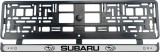 Cumpara ieftin Set 2 bucati, suport numar inmatriculare Subaru, Autohelix MSA