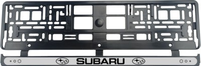 Set 2 bucati, suport numar inmatriculare Subaru foto