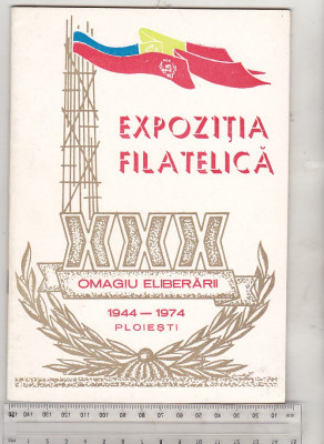 bnk fil Catalogul Expofil XXX Omagiu Eliberarii Ploiesti 1974 foto