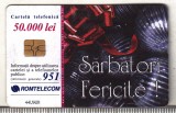 bnk card Cartela telefonica - P-88a 2001 50000 lei Sarbatori Fericite !