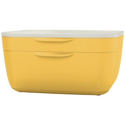 Cabinet LEITZ Cosy A4 2 sertare PS galben chihlimbar foto