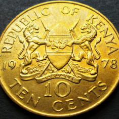 Moneda exotica 5 CENTI - KENYA, anul 1978 *cod 779 = UNC