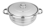 Cumpara ieftin Oala inox cu capac ZLN-7246, COCINERA,diametru 22 cm,capacitate 3 L