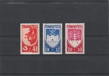 ROMANIA 1942 LP 148 I - 1 AN DE LA DESROBIRE BUCOVINA STARE MNH