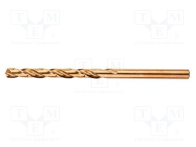 Burghiu pentru metal 6,5mm oțel rapid cu cobalt HSS-Co GRAPHITE foto