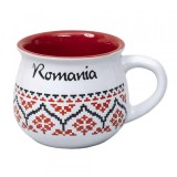 Cana pentru cafea inscriptie Romania 200ml Zilan EXT 10784