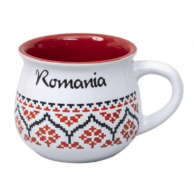 Cana pentru cafea inscriptie Romania 200ml Zilan EXT 10784 foto