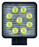 Proiector Led 27W 12/24V PAT-GD40909NJ 27W Spot 30&deg; Slim 050117-3, General