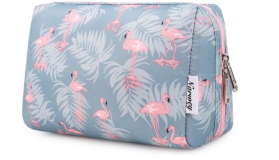 Geanta cosmetica pentru femei Narwey, pentru machiaje, Flamingo - RESIGILAT foto