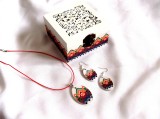 set cadou cu motiv traditional 42702
