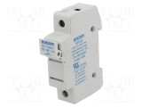Clemă 10x38mm pentru șină DIN 32A NIKDIM LTD pentru siguranțe cilindrice industriale