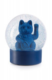 Donkey decorație Maneki Neko Lucky Globe Blue