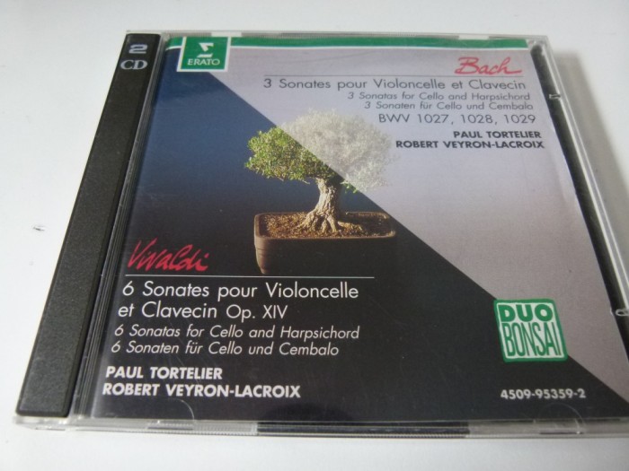 Bach, Vivaldi - Paul Tortelier, 2 cd