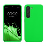 Husa Kwmobile pentru Samsung Galaxy S23, Verde, Silicon, KWM000017WB042C, Carcasa