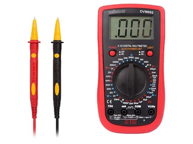 Multimetru Digital LCD 3,5 Cifre 800&deg;C