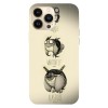 Husa compatibila cu Apple iPhone 14 model Squirtle evolutions Tenebrism Style, Silicon, TPU, Viceversa, Transparent, Carcasa