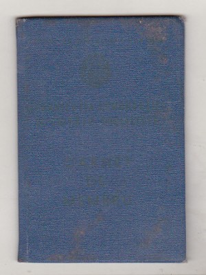 bnk div ODUS 1981 - carnet de membru foto