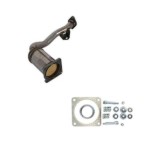 Catalizator Citroen C2 (Jm), 07.03-09.17, C3 1 (Fc, Fn), 02.02-, 1.1, 1.1 i, Euro 4 (D4), Catalizator si kit instalare, EEC