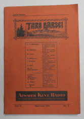 TARA BARSEI - REVISTA , APARE LA DOUA LUNI ODATA , ANUL III , NO. 3 , MAI - IUNIE , 1931 foto