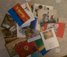 23 carti postale neutilizate UNICEF foto