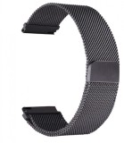 Cumpara ieftin Curea tip Milanese Loop compatibila cu Huawei Watch Ultimate, Telescoape QR, 22mm, Negru, Size S, VD Very Dream