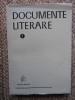 Gh. Cardas - Documente literare, vol. 1 (1971, Minerva). Studii literare