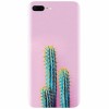Husa silicon pentru Apple Iphone 8 Plus, Cactus 102