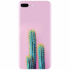 Husa silicon pentru Apple Iphone 8 Plus, Cactus 102