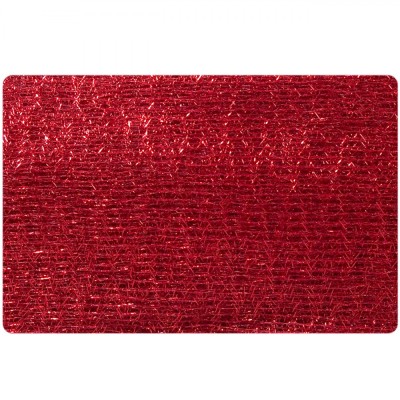 Tesatură Decorativă, Model Crăciun, Culoare Roșu, Dimensiuni 3m x 80cm, Material Poliester foto