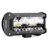 Proiector LED pentru Off-Road, ATV, SSV, cu doua fluxuri de lumina, culoare 6500K, 120W, tensiune 9 - 36V, dimensiuni 170 x 74 x 63 mm, Amio