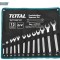 TOTAL - SET 12 CHEI COMBINATE - 6-24MM (INDUSTRIAL) PowerTool TopQuality
