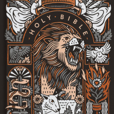 ESV Single Column Journaling Bible, Artist Series (Joshua Noom, the Lion and the Lamb)