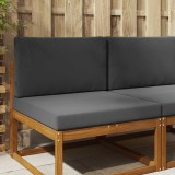 vidaXL Perna pentru canapea de exterior 2 pcs Antracit Poliester 900829