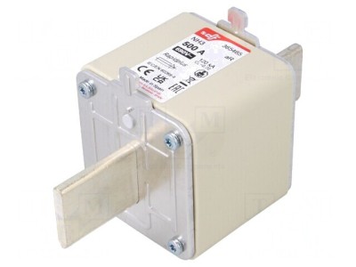 Siguranță Argintie NH3 500A 690VAC 550VDC foto