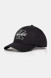 Karl Lagerfeld șapcă culoarea negru, cu imprimeu, 552123.805609