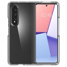 Husa Compatibila cu Samsung Galaxy Z Fold 3, Spigen Ultra Hybrid, Clear foto