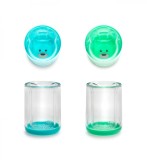 SET 2 PAHARE COPII DESIGN INTERIOR URS, MELII, ALBASTRU&amp;VERDE