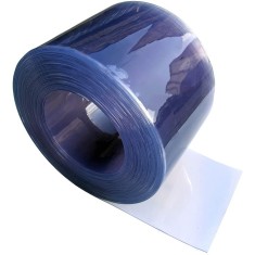 Lamele PVC, 2 mm x 20 cm x 50 ml - pentru perdele industriale
