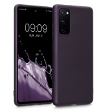 Husa Kwmobile pentru Samsung Galaxy S20 FE, Silicon, Mov, 53930.115, Carcasa