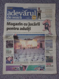 Ziarul Adevarul de seara, Galati 29 aug 2009, 16 pag, Lucescu, Dorinel Munteanu