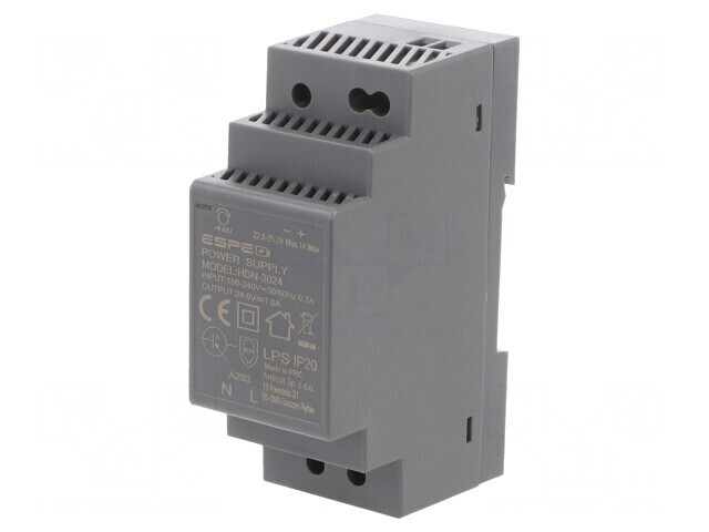 Alimentator pulsatoriu pentru șină DIN 24V 1A 24W