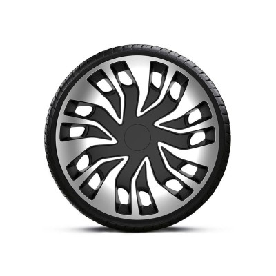 Set Capace Roti 16 Silver-Black Fast Van foto