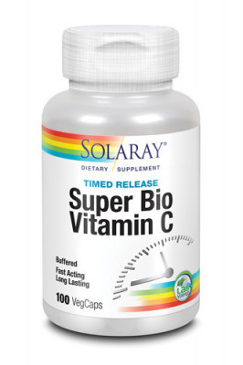 Super Bio Vitamin C, 100cps, Solaray foto