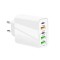 Incarcator super fast charging, 120W, 3 porturi USB, 2 x Tip c PD 20W + 15W,